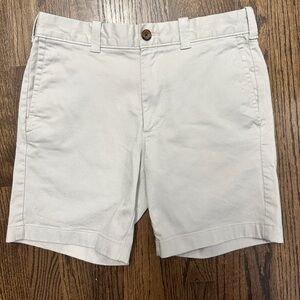 J Crew 7” inseam Light Tan Casual Shorts size 28